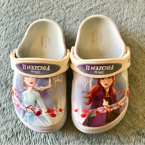 CROCS White Kids Clogs - Picture 1 of 5